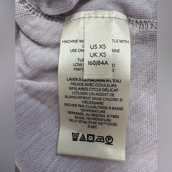 FREE PEOPLE U Fancy Cold-Shoulder Tee, Size XSMALL - Picture 8 of 12